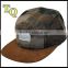 high quality colorful label patch 6panel sports hats
