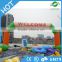 2015 New Design Commercial inflatable arch, inflatable finish line arch, advertising arch