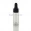 9ml Empty Clear Round Glass Bottles for Essential Oils with Glass Eye Dropper
