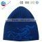 Good quality hot sale acrylic kids knit hat weave