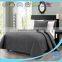 Reversible Queen / Full Bedspread Black / Grey Coverlet Embossed Bed Cover set                        
                                                Quality Choice