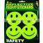 PVC reflective plam high visibility warning reflective safety sticker