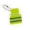 PVC high visibility safety reflective pendant