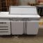 Refrigerator freezer Stainless steel Pizza workbench with cover