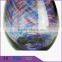 Popular Purple Colorful Glass Vase for House Decoration