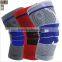 Crossfit Knitting Machine Flat Knee Brace with Silicone Gel Pad from China Supplier