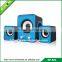 Home theater multimedia speaker system, 2.1 speaker