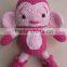 Cute handmade crochet baby toys monkey toys