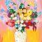 ART KIT, acrylic painting by numbers, "Vase with flowers"