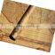 Factory customized Brown World Map Print paper sheet wrapping flower