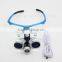 Hospital portable led headlight dental surgical loupes