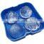 Non-toxic colorful ice ball mold silicone sphere ice molds