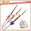 Cat teaser stick toy fish ,CC090 cat dangler toys , cat wand teaser toy