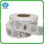 factory price custom vinyl cosmetic sticker, adhesive PE PET cosmetic sticker printing, waterproof cosmetic sticker roll