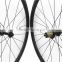 Factory price! 38mmx23mm clincher carbon wheels, 700C Full carbon bicycle wheels with Bitex hub and CX-delta spokes hot sale