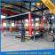 Double or two level scissor type hydraulic car parking lift
