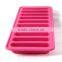 Casabella Silicone Mini Cube Ice Cube Tray, Silicone Ice Tray 15 Cube Set of 2