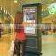 Chestnuter-Supermarket 55" touch digital totem for advertising kiosk