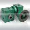 Helical gear reducer designed as request