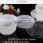 360ml cheap red black disposable plastic hot soup bowl