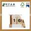 Caoxian desktop wooden calendar decor supplier