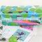 Transparent PVC Large Compartment Zipper Pencil Holding Bag