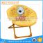 Camping round moon chair, kids folding moon chair, small moon chair for children