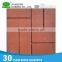 Customized Shape Comfortable Rubber red brick floor tile