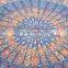 RT-636 Queen Size Decorative Mandala Printed Tapestry Wall Throws Indian Decor Art Sanganeri Screen Print Bedspread Jaipur