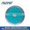 Turbo Continuous Segmented diamond saw blade for concrete marble graninte