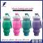 2016 Top Portable Squeeze Drink Bottle Silicone Foldable Sport Water Bottle