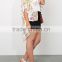 2015 summer plus size, floral print cardigan for fat women - SYK15357