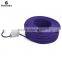 Hot Sale Colourful Fabric Textile Power Cord,Purple Fabric Electric Cord Round