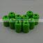 Green painted cup + E27 lamp holder