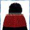 Textured Knit Women Cotton Beanie/cotton Hat Beanie/Cotton Pom Beanie