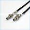 Dia 5mm small round shield inductive proximity switch with CE