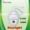 H.265 Starlght PTZ Camera, Starlight High Speed Dome Camera 1080P 25X 2.0 MegaPixel