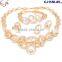 CJ1150-(64-78) multidesign girls gold plating with rhinestone jewelry set wedding/evening party crystal fashion jewelry set