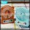Outside Camping Portable Battery Operated Abs Handheld Mini Fan