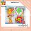 Hot Selling Interesting Gift Lovely Plastic Infant Rattle Ball Baby Toys