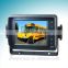 5 inch Digital TFT- LCD Color weatherproof car monitor with touch button