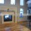 Customized design natural marble waterjet medallions for fireplace