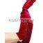 Made In China Full Finger Shoulder Length Satin Bridal Gloves