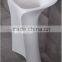 Italian Site Classic Solid Surface pedestal wash basins,,Artificial Stone freestanding Washing Basin