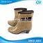 Factory best price all color available popular decorative rain boots