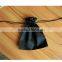 black jewelry bag /high quanlity satin pouches with custom logo