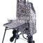 Satin Fabric Shopping Trolley With Chair