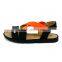 Guangzhou New Design Elastic Strap Sport PU Kids Sandal Boy 2016