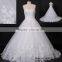 Real images newest style Appliqued lace skirt ball gown wedding gown for beach