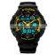 eco-friendly rubber skmei dual time children sports watches men digital analog watch 30m waterproof